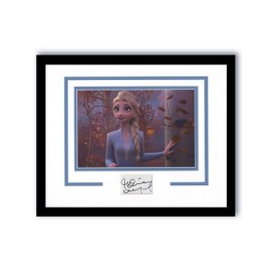 Idina Menzel &quot;Frozen 2&quot; AUTOGRAPH Signed Custom Framed 11x14 Matted Display