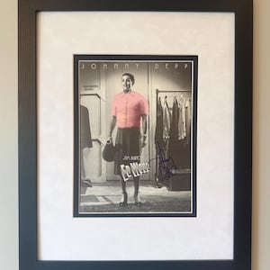 Johnny Depp Signed A4 Autograph Photo Display Mount Gift - Etsy