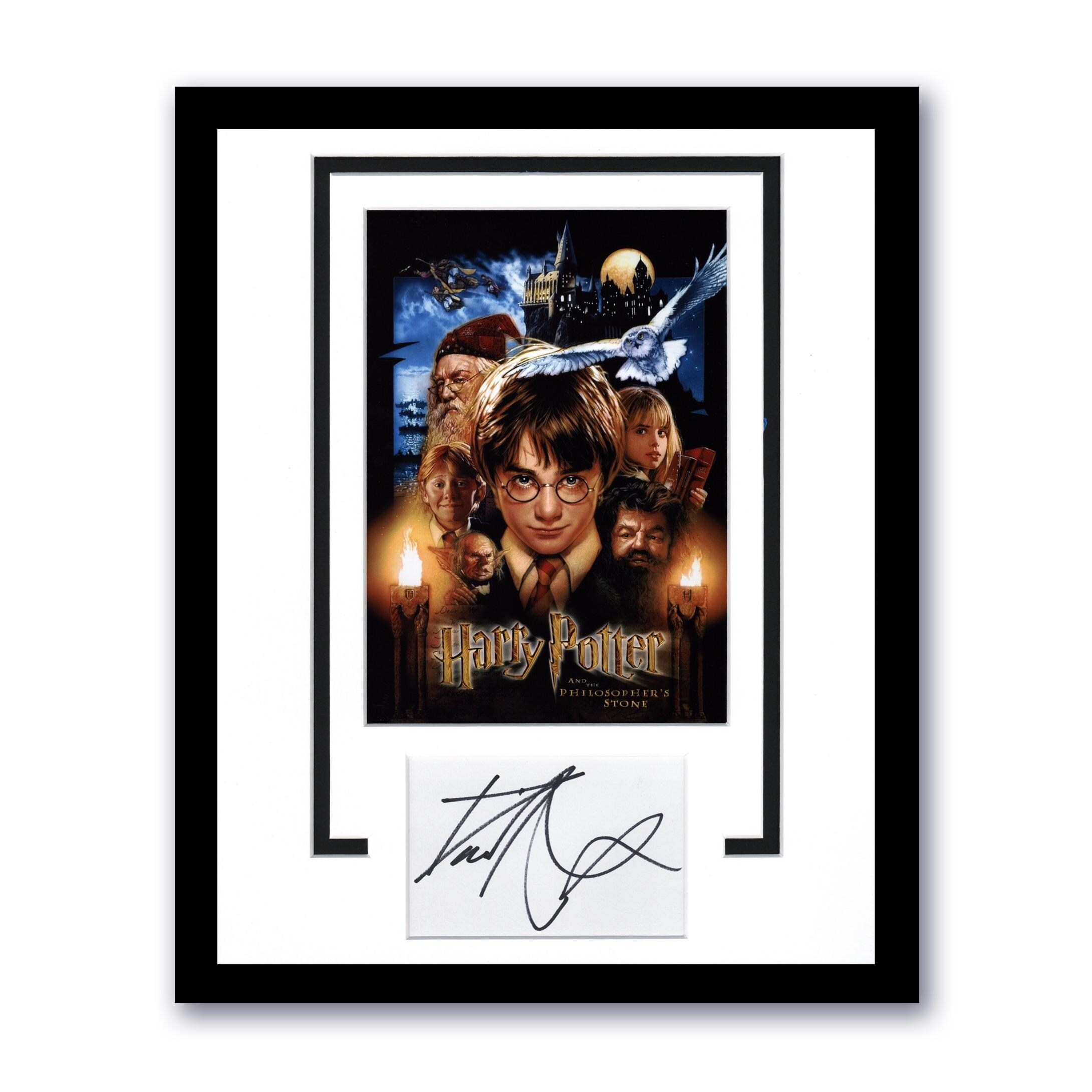 ハリー・ポッター　ダニエル・ラドクリフ　サイン入りフォト　額装入り Daniel radcliffe autograph - Etsy 日本
