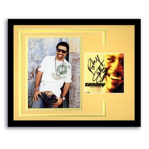 Shaggy &quot;Hotshot&quot; AUTOGRAPH Signed Photo Framed 11x14 Custom Display