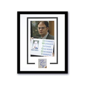 Rainn Wilson &quot;The Office&quot; AUTOGRAPH Signed &#39;Dwight&#39; Framed 11x14 Display