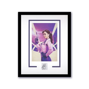 Emilia Clarke &quot;Solo: A Star Wars Story&quot; autografata da Qi&#39;ra, cornice 11x14