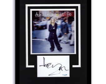 直筆サイン入りアヴリル・ラヴィーン写真 - Etsy 日本
