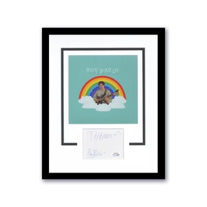 Niño Pablo &quot;Soy Roy Pablo&quot; AUTÓGRAFO Firmado Enmarcado 11x14 Foto Exhibición B