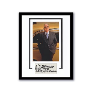 Calvert DeForest &quot;The Late Show&quot; AUTOGRAPH Signed Framed 11x14 Display