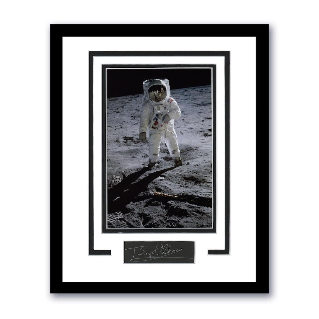 Buzz Aldrin AUTOGRAPH Signed Apollo 11 Astronaut Framed 11x14
