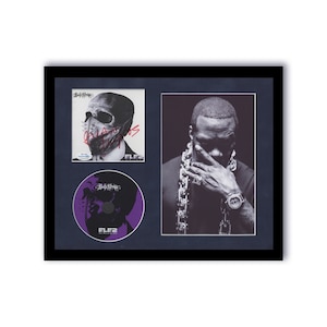 Busta Rhymes &quot;Extinction Level Event 2&quot; AUTOGRAPH Signed Framed 11x14 CD Display