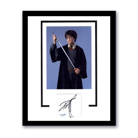 ダニエル・ラドクリフ ハリーポッター サインの中古品 -ダニエル