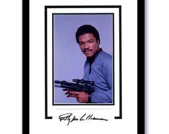 ビリー・ディー・ウィリアムズがサインしたスターウォーズ（ランドの