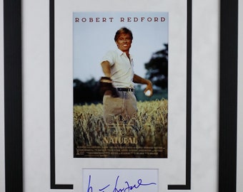 ロバート・レッドフォードとポール・ニューマンのサイン入り写真