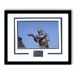Jeremy Bulloch &quot;Star Wars&quot; AUTOGRAPH Signed &#39;Boba Fett&#39; Framed 11x14 Display B