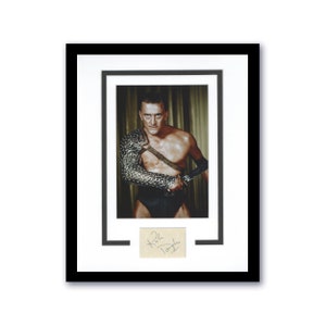 Kirk Douglas &quot;Spartacus&quot; AUTOGRAPH Signed Photo Framed 11x14 Display