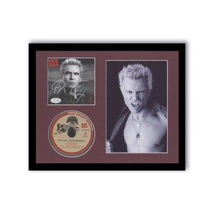 Billy Idol "The Roadside EP" AUTOGRAPH Signed Framed 11x14 CD Display B