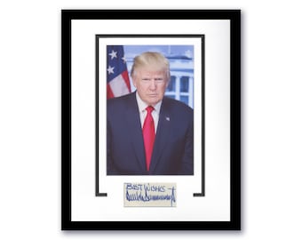 ドナルド・トランプ大統領の直筆サイン入り8x10写真 - Etsy 日本