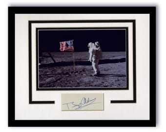 アポロ11号 Buzz Aldrin サイン入り額装 アポロ11号 Buzz Aldrin