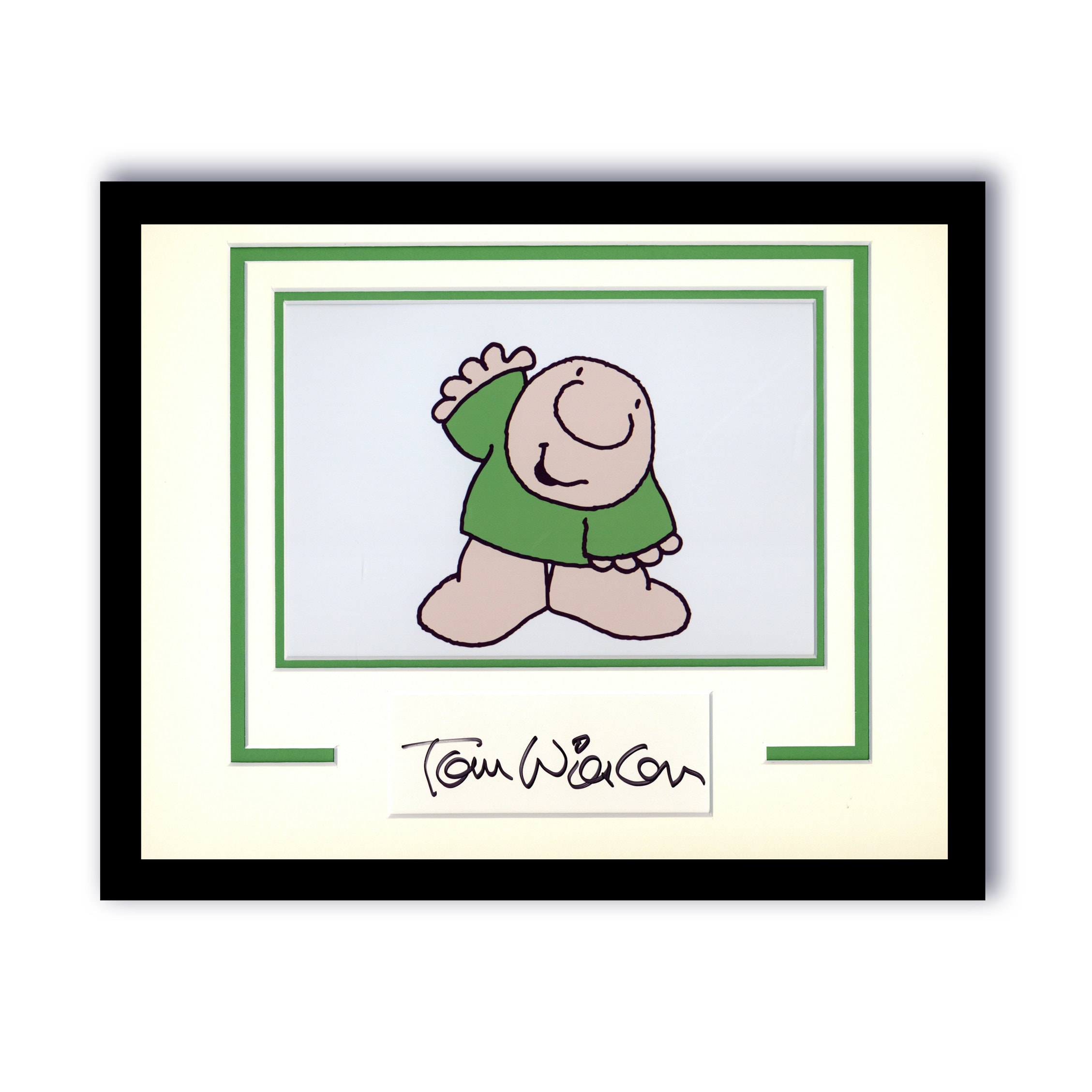 トム・ウィルソン「ジギー」漫画家直筆サイン入りカスタムフレーム入り