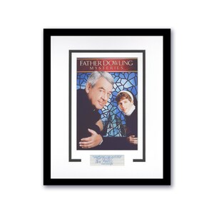Tom Bosley &quot;Father Dowling Mysteries&quot; AUTOGRAPH Signed Framed 11x14 Display