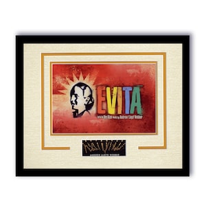 Andrew Lloyd Webber &quot;Evita&quot; Composer AUTOGRAPH Signed Framed 11x14 Display