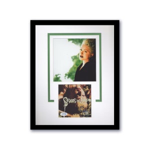 Cyndi Lauper &quot;Sisters of Avalon&quot; AUTOGRAPH Signed Framed 11x14 Display