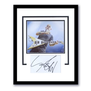 Scott Ian &quot;Anthrax&quot; Guitarist AUTOGRAPH Signed Custom Framed 11x14 Display