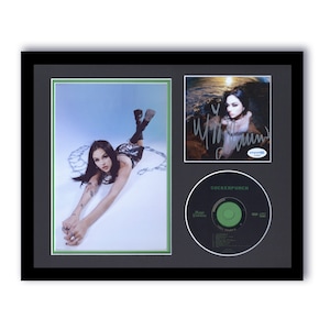 Maggie Lindemann &quot;Suckerpunch&quot; AUTOGRAPH Signed Framed 11x14 CD Display C