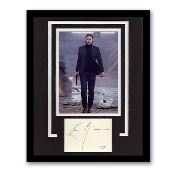 キアヌ・リーブスさん 直筆サイン入りフォト キアヌ・リーブス「ジョン