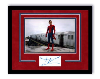 トム・ホランドの直筆サイン入りスパイダーマン 8x10 写真 - Etsy 日本