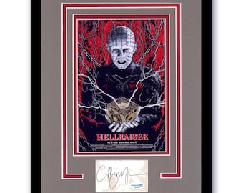 クライヴ・バーカー 直筆サイン入り1995年 展覧会パンフレット ヘルレイザー クライヴ・バーカー 直筆サイン入り1995年 展覧会パンフレット ヘル