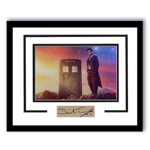 デイビッドテナント直筆サイン入り写真フレーム付き デイビッドテナント直筆サイン入り写真フレーム付き