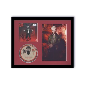 Billy Idol "The Cage EP" AUTOGRAPH Signed Photo Framed 11x14 CD Display B