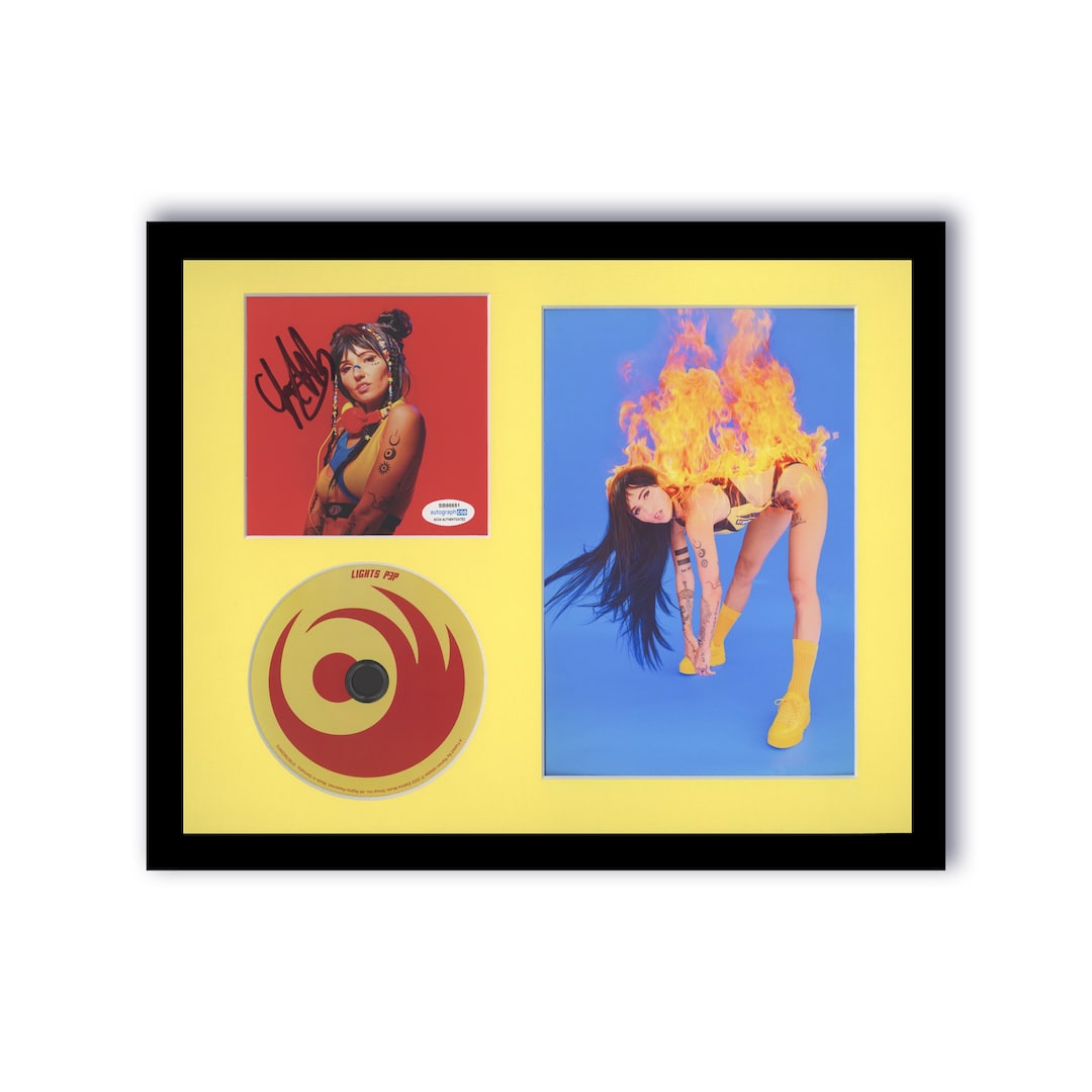 Lights pep AUTOGRAPH Signed Photo Custom Framed Etsy