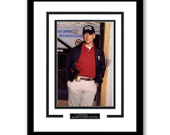 Mark Harmon "NCIS" Autograph SIGNED Custom Framed 11x14 Matted Display