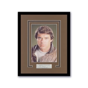 Robert Urich &quot;Spenser: For Hire&quot; AUTOGRAPH Signed Framed 11x14 Display