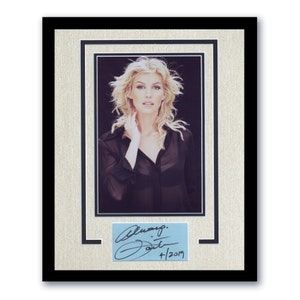 Faith Hill &quot;Fireflies&quot; AUTOGRAPH Signed Photo Framed 11x14 Custom Display