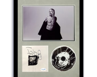 イギー・ポップのサイン入り8x10写真 - Etsy 日本