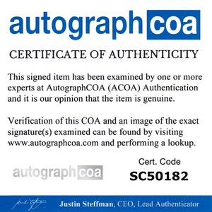 Matthew McConaughey "Interstellar" AUTOGRAPH Signed Framed 11x14 Display image 2