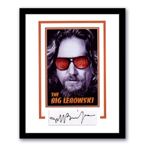 &quot;Jeff Bridges &quot;&quot;The Big Lebowski&quot;&quot; AUTOGRAMM signiert und gerahmt im 11x14 Display&quot;
