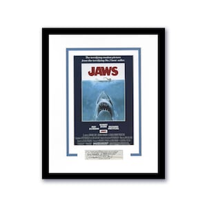 Richard Dreyfuss &quot;Jaws&quot; AUTOGRAPH Signed Custom Framed 11x14 Matted Display