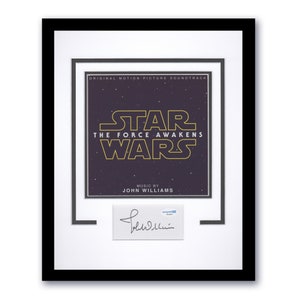 John Williams &quot;Star Wars&quot; Composer AUTOGRAPH Signed Photo Framed 11x14 Display