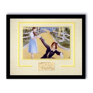 Ray Bolger „Der Zauberer von Oz“ AUTOGRAMM signierte Vogelscheuche in gerahmtem 11x14 Display B