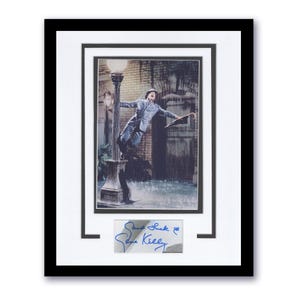Gene Kelly &quot;Singin&#39; in the Rain&quot; AUTOGRAPH Signed Framed 11x14 Display