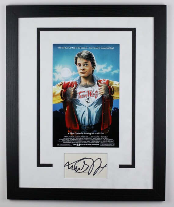 マイケルjフォックス 直筆サイン