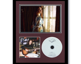 Laufey "A Matter of Time" AUTOGRAPH Signed Custom Framed 11x14 CD Display B ACOA