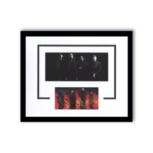 Korn „Requiem“ AUTOGRAMM Signiertes Foto Individuell gerahmtes Display mit Passepartout 11 x 14 Zoll
