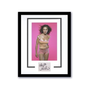 Alyssa Milano &quot;Charmed&quot; AUTOGRAPH Signed Photo Custom Framed 11x14 Display C
