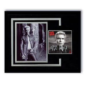 Billy Idol "The Roadside EP" AUTOGRAPH Signed Custom Framed 11x14 Display