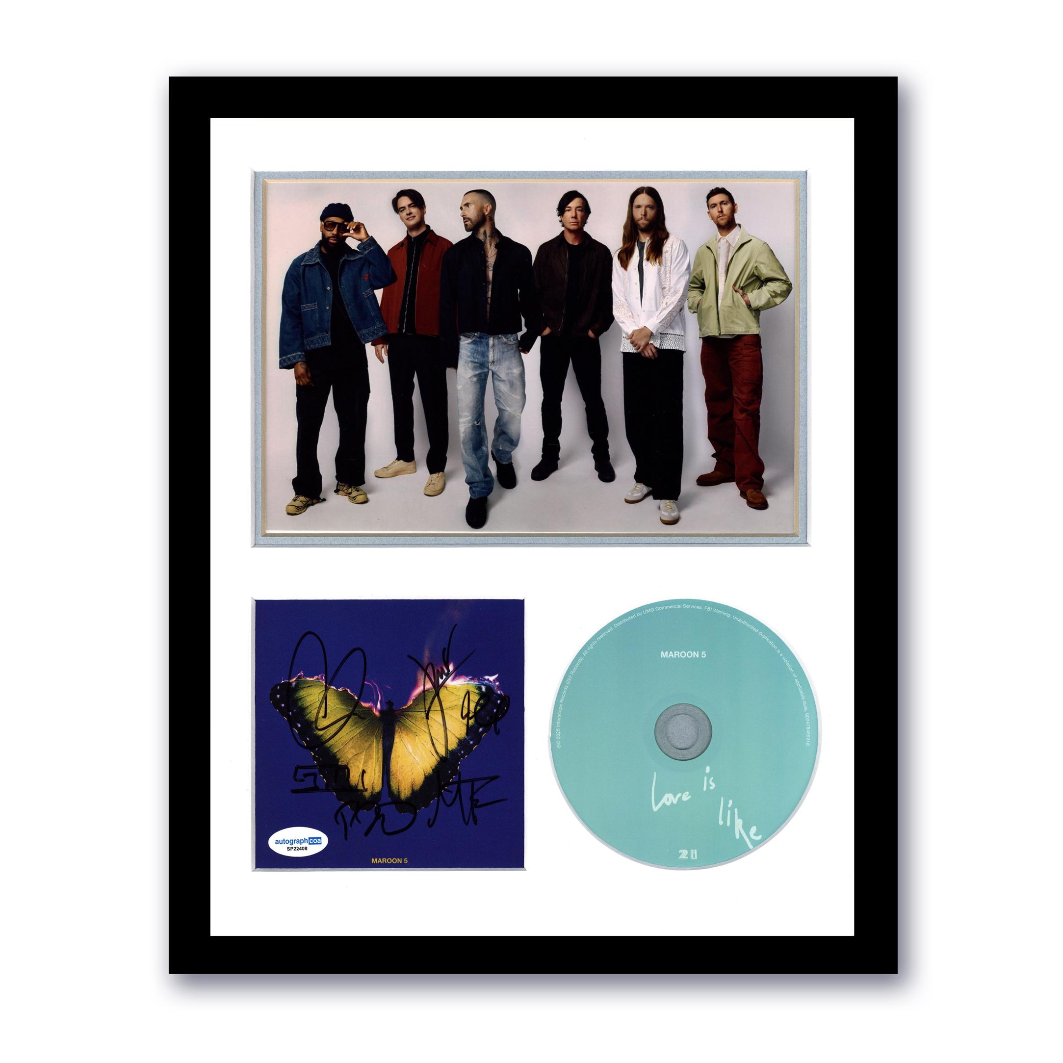 マルーン5 直筆サイン 直筆サイン入り マルーン5 「Love Is Like」 CD 限定ジャケット - メルカリ