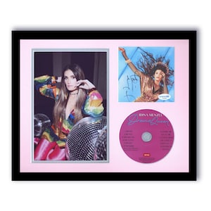 Idina Menzel &quot;Drama Queen&quot; AUTOGRAPH Signed Photo Framed 11x14 CD Display B
