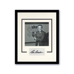 Bob Barker &quot;ThePrice Is Right&quot; AUTOGRAMM signierte kundenspezifische gerahmte 11x14 Anzeige B