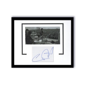 Carlos Santana &quot;Abraxas&quot; AUTOGRAPH Signed Photo Custom Framed 11x14 Display